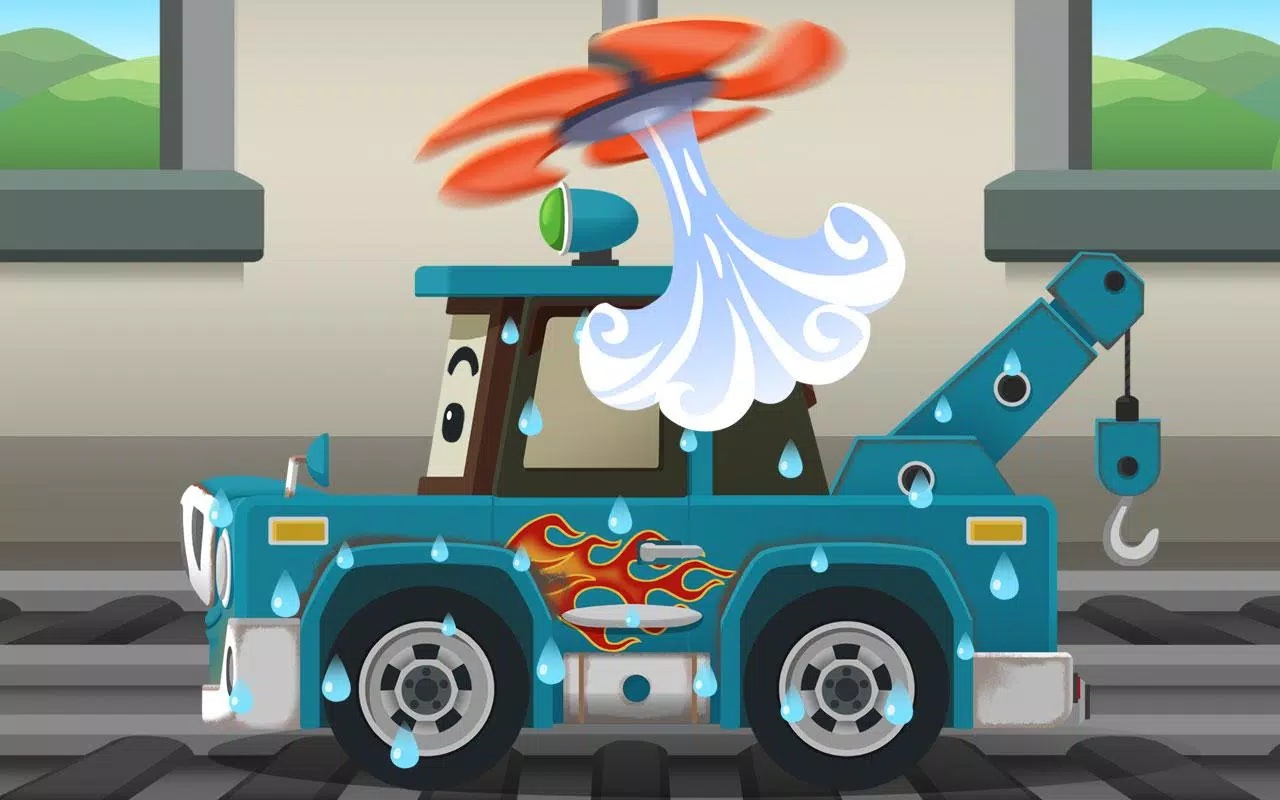 Robocar Poli Car Wash Habit Game APK for Android Download