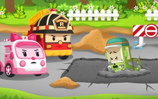 Robocar Poli Car Rescue Game-poster