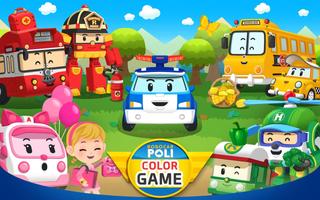 Robocar Poli Color - Kids Game poster