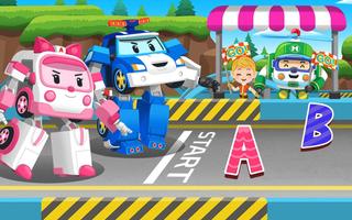 Robocar Poli Racing Kids Game ポスター