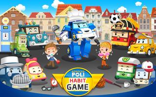Robocar Poli Habit - KIds Game الملصق