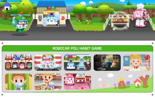Robocar Poli Habit - KIds Game تصوير الشاشة 1