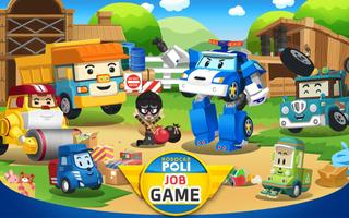 Robocar Poli Job - Kids Game پوسٹر