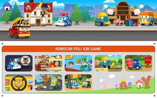 Robocar Poli Job - Kids Game Ekran Görüntüsü 1