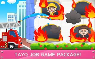 Poster Tayo Job - Kids Game Package