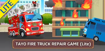 Tayo Fire Truck Repair Game - Frank Repair