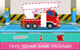 Poster Tayo Repair - Kid Game Package