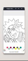 Happycolor:Boruto ColoringBook screenshot 1