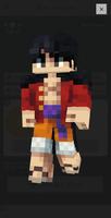Anime skins forminicraft Cartaz
