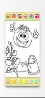 Food Tap Coloring Book & draw ภาพหน้าจอ 3