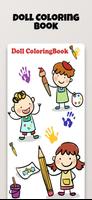 Doll Coloring Book for kids โปสเตอร์