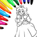 Princesscoloring: paint & Draw APK