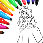 Princesscoloring: paint & Draw icon