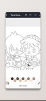Coloring tocaboca: Color Paint Ekran Görüntüsü 3