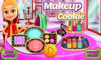 Makeup Cookie Maker-Cosmetic Box Cooking Game 2018 poster