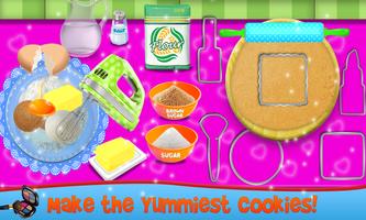 Makeup Cookie Maker-Cosmetic Box Cooking Game 2018 اسکرین شاٹ 1
