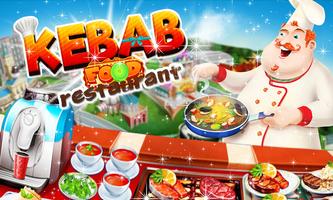 Kebab Maker Free Cooking Games - World Restaurant Affiche