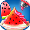Summer Watermelon Ice Candy: Slice & Cupcake Game