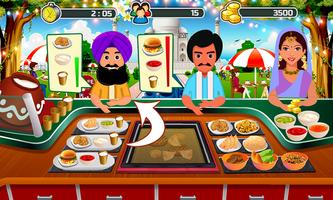Świetna indyjska restauracja Street Food Food Game screenshot 3