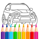 Car Coloring Game icon