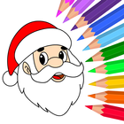 Kids Christmas Coloring Games icône