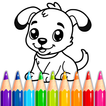 Animal Coloring Games for Kids ikona