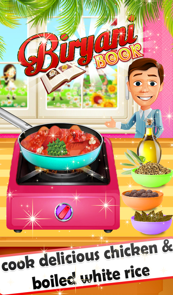 Biryani Cooking Indian Super Chef Jogo de Comida - jogo online grátis