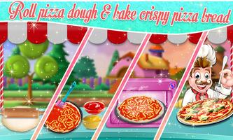 Street Food Pizza Maker & Burger Shop Cooking Game 스크린샷 2