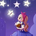 Colorful Wallpaper Cute Moon and Star