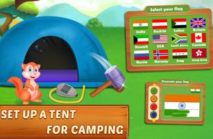 露營冒險遊戲-家庭公路旅行計劃器 海報