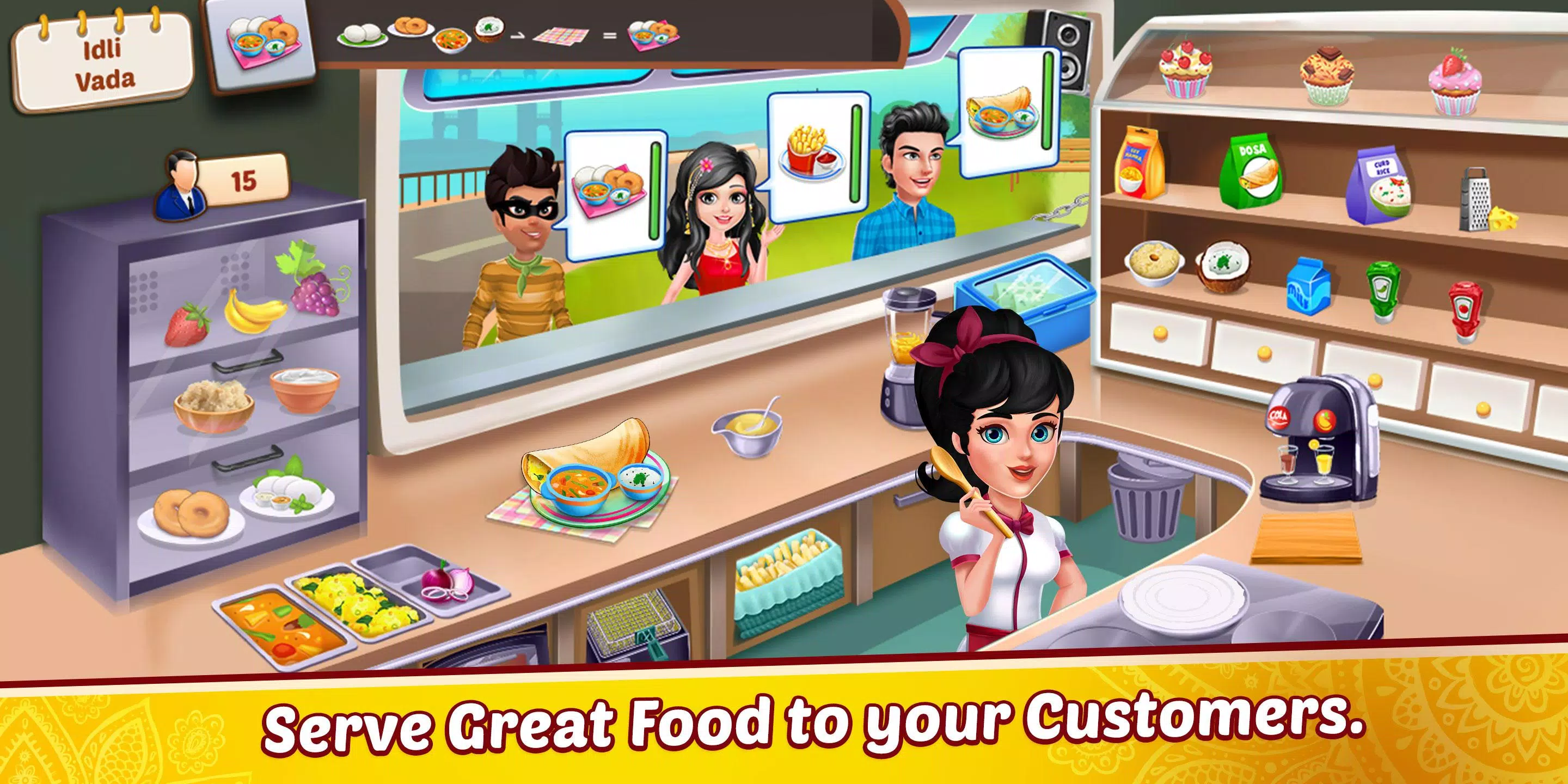 Food Truck Chef™👩‍🍳 Jogo de Culinária🍕🥧🍩🍰 - Download do APK