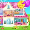 Girl home cleaning fun-icoon