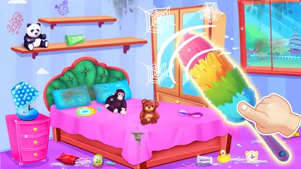 Girl home cleaning fun XAPK download