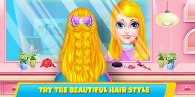Girls Makeover Salon Dash Game capture d'écran 3