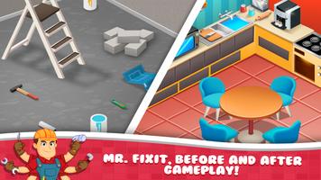 برنامه‌نما Mr. Fix it - Home Restore Game عکس از صفحه