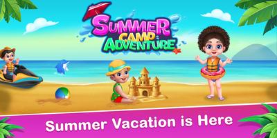 Summer Vacation School Games постер