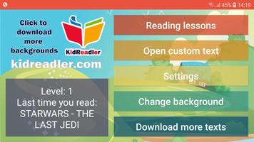 Learn reading for kids free. KidReadler capture d'écran 2