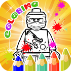 Coloring Book Leego Toys أيقونة