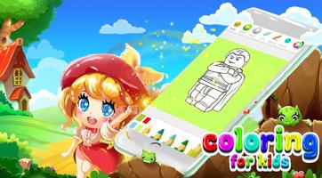 Coloring Book Leego Toys Affiche