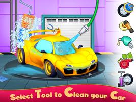 Modern Car Wash Garage Games plakat