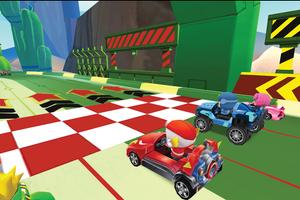 Kids Cartoon Kart Racing Affiche