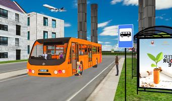 Kids City School Bus driving Game โปสเตอร์