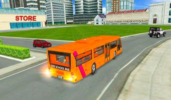Kids City School Bus driving Game اسکرین شاٹ 1