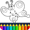 Animaux: jeu de livre de coloriage animal