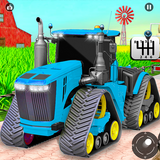 Farming Tractor Driving Games أيقونة