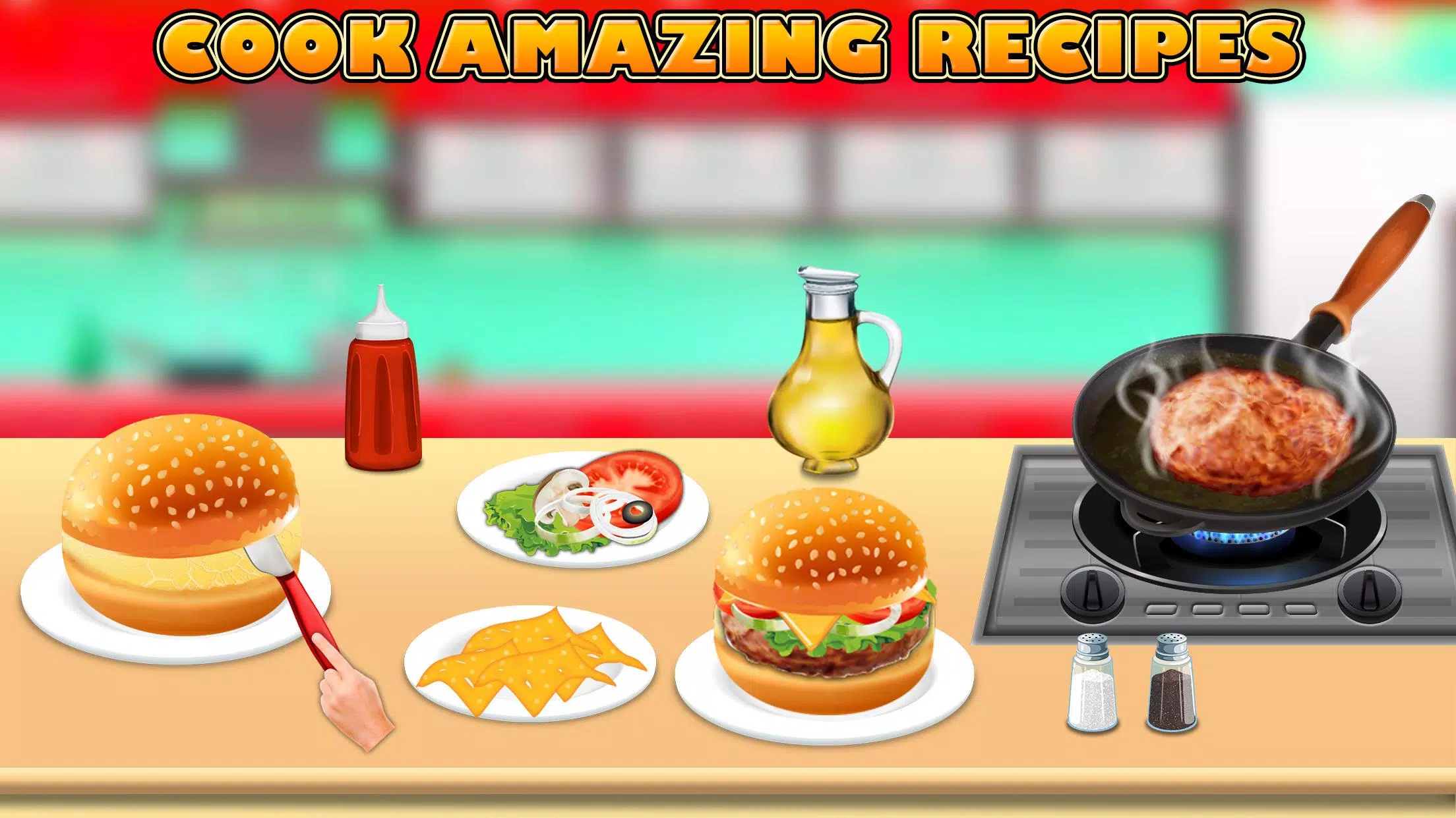 Download do APK de Mercado Do Chef-Jogo De Comida para Android