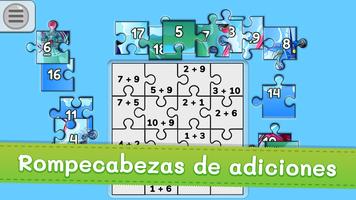 Juego de matemáticas con rompecabezas para niños captura de pantalla 1