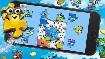 Jigsaw Puzzles لعبة ضرب وقسمة، جمع وطرح للأطفال تصوير الشاشة 1