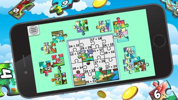 Jigsaw Puzzles لعبة ضرب وقسمة، جمع وطرح للأطفال تصوير الشاشة 2