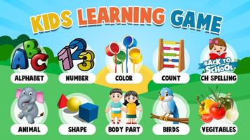Kids Learning الملصق